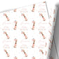 Large A4 Female Birthday Card Champagne Balloons Bottle