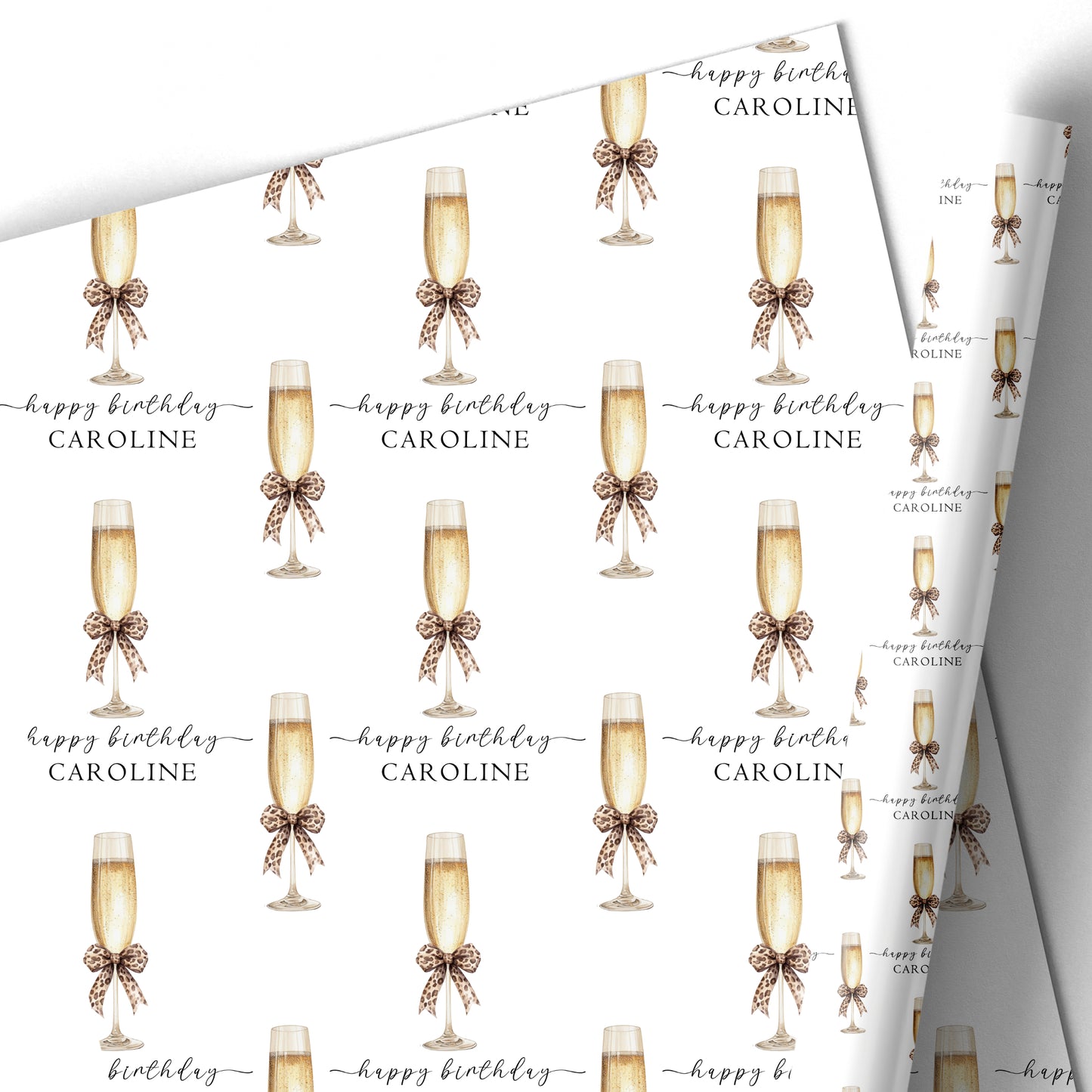 Personalised Birthday Wrapping Paper For Her