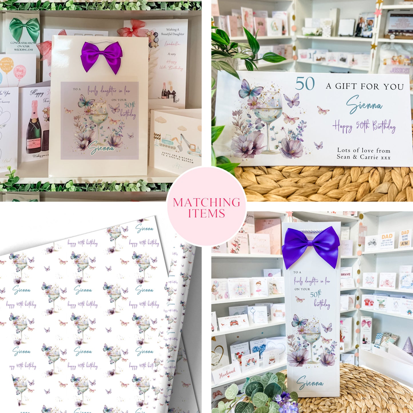 Personalised Birthday Wrapping Paper For Her