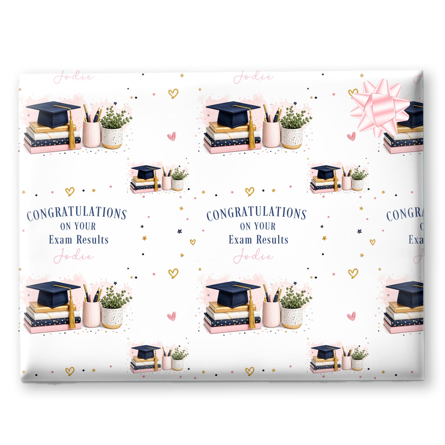 Personalised Exam GCSE Results Wrapping Paper