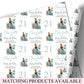 Personalised Birthday Wrapping Paper for Her Turquoise Girl