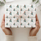 Personalised Birthday Wrapping Paper for Her Turquoise Girl