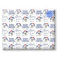 Football Christmas Wrapping Paper, Personalised Xmas Gift Wrap for Football Fans