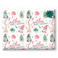 Gonk Christmas Wrapping Paper, Cute Gonks, Personalised Girls Paper, Gift Wrap for Her