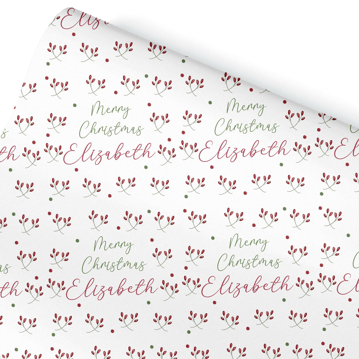 Personalised Gift Wrap For Her | Personalised Christmas Wrapping Paper | Personalised Gift Wrap