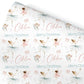 Personalised Christmas Wrapping Paper, Fairy Gift Wrap Sheets