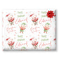 Personalised Christmas Wrapping Paper, Custom Carol Singer Gift Wrap