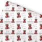 Personalised Christmas Gift Wrap – First Christmas in a New Home Design