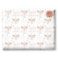 First Christmas Wrapping Paper, Baby's 1st Christmas Gift Wrap