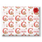Christmas Wrapping Paper for kids, Teddy Bear Christmas Gift Wrap