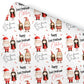Personalised Christmas Wrapping Paper, Santa Gift Wrap