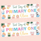 First Day of School Banner, Personalised Primary One Banner, Personalised back to school banner, School decorations, Back to school ideas