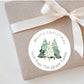 Personalised Christmas Stickers Labels For Wrapping Gifts, Name Tag