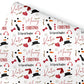 Christmas wrapping paper for children, do you wanna build a snowman