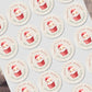 Personalised Christmas Stickers for Treats Sweet Cakes Gift Wrap Label