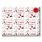 Christmas wrapping paper for children, do you wanna build a snowman
