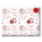 Personlaised Wrapping Paper, Personalised Paper For Her, For Him, Novelty Gift Wrap Roll, Christmas Baubles