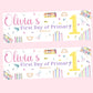 First Day of School Banner, Personalised Primary One Banner, Personalised back to school banner, School decorations, Back to school ideas