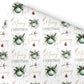 Personalised Wrapping Paper, Christmas Baubles, For Her | Personalised Christmas Gift Wrap| Personalised Gift Wrap | Nan ,Gran. Mum