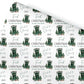 Personalised Christmas Gift Wrap – First Christmas in a New Home Design