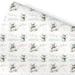 Christmas Snowman Gift Wrapping Paper, Personalised Girls or Boys Paper, Gift Wrap for Her For Him Novelty gift wrap