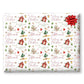 Christmas Wrapping Paper for kids, Teddy Bear Christmas Gift Wrap