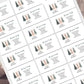 Christmas Address Labels rectangle personalised Christmas stickers business stickers