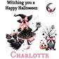 Personalised Halloween Gift Bag  Daughter Granddaughter Son Grandson