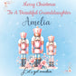 Personalised Christmas Gift Bag, Nut Crackers ,Personalised Christmas, Festive Gift Wrapping Bags, Secret Santa. Family Christmas Gift Bag's