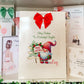 Personalised Christmas Gift Bag, Christmas Gonk ,Personalised Christmas, Festive Gift Wrapping Bags,  Family Christmas Gift