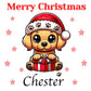 Personalised Christmas Dog Gift Bag, Pampered Pooch Gift Bag, Personalised Pet Gift Bag , Personalised Best Dog Gift Bag