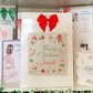 Personalised Christmas Gift Bag ,Personalised Santa and friends Christmas Children's Gift Bag, Family Gift Bags, Festive Gift Wrapping