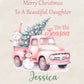 Personalised Christmas Gift Bag, Personalised Christmas, Festive Gift Wrapping Bags, Secret Santa. Family Christmas Gift Bag's