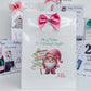 Personalised Christmas Gift Bag, Christmas Gonk ,Personalised Christmas, Festive Gift Wrapping Bags,  Family Christmas Gift