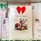 Personalised Christmas Gift Bag ,Personalised Christmas Children's Gift Bag, Reindeer Gift Bag, Festive Gift Wrapping, Family Christmas Gift