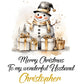 Personalised Christmas Gift Bag, Personalised Christmas, Snowman Gift Bag, Festive Gift Wrapping Bags, Secret Santa. Family Gift Bag's