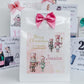 Personalised Christmas Gift Bag, Nut Crackers ,Personalised Christmas, Festive Gift Wrapping Bags, Secret Santa. Family Christmas Gift Bag's