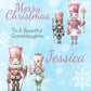 Personalised Christmas Gift Bag, Nut Crackers ,Personalised Christmas, Festive Gift Wrapping Bags, Secret Santa. Family Christmas Gift Bag's