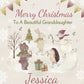 Personalised Christmas Gift Bag ,Personalised Ice Rink Christmas Children's Gift Bag, Family Gift Bags, Festive Gift Wrapping