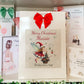 Personalised Christmas Gift Bag, Fairy ,Personalised Christmas, Festive Gift Wrapping Bags, Family Christmas Gift Bag's