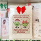 Personalised Christmas Gift Bag , Sprout Christmas Gift Bag, Family Gift Bags, Festive Gift Wrapping Secret Santa Sprout Lovers