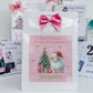 Personalised First Christmas Gift Bag ,Personalised Sheep and friends Christmas Children's First Christmas Gift Bag, Festive Gift Wrapping