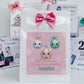 Personalised First Christmas Gift Bag ,Personalised Bauble Christmas Children's Gift Bag, Festive Gift Wrapping