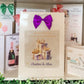 Personalised  Christmas Gift Bag ,Personalised Presents Gift Bag, Festive Gift Wrapping, Neighbours Christmas Gift, Gift for friends
