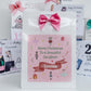 Personalised Christmas Gift Bag, Fairy ,Personalised Nut Cracker  Christmas, Festive Gift Wrapping Bags, Family Christmas Gift Bag's