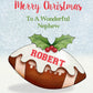 Personalised Christmas Gift Bag ,Personalised Football, Basket ball, net ball gift bag Christmas Children's Gift Bag, Festive Gift Wrapping