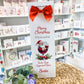Christmas Personalised Bottle Bag - Personalised Gift Bag - Funny Christmas Gift Bag - Christmas Gift Idea - Santa Claus approved