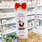 Christmas Personalised Bottle Bag - Personalised Gift Bag - Funny Christmas Gift Bag - Christmas Gift Idea - Santa Claus approved