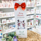 Christmas Personalised Bottle Bag - Personalised Gift Bag - Christmas Gift Bag - Neighbours Christmas Gift - Friends Christmas