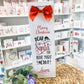 Christmas Personalised Bottle Bag - Personalised Gift Bag - Christmas Gift Idea -Funny Christmas Gift -Friend Christmas Gift Bag